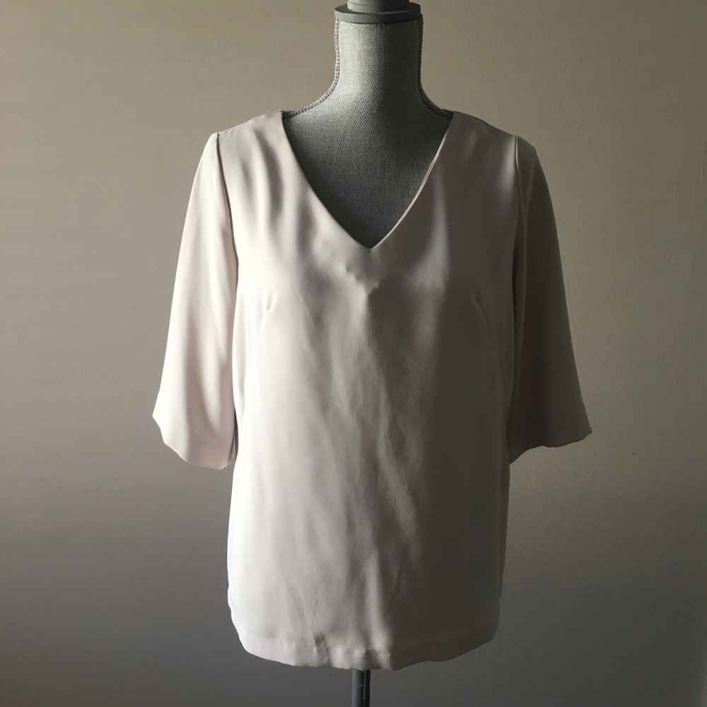 Rachel Roy cream top